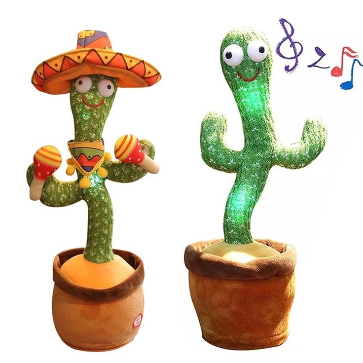 Dancing Cactus Toy for Kids – Chargable – Study to Play